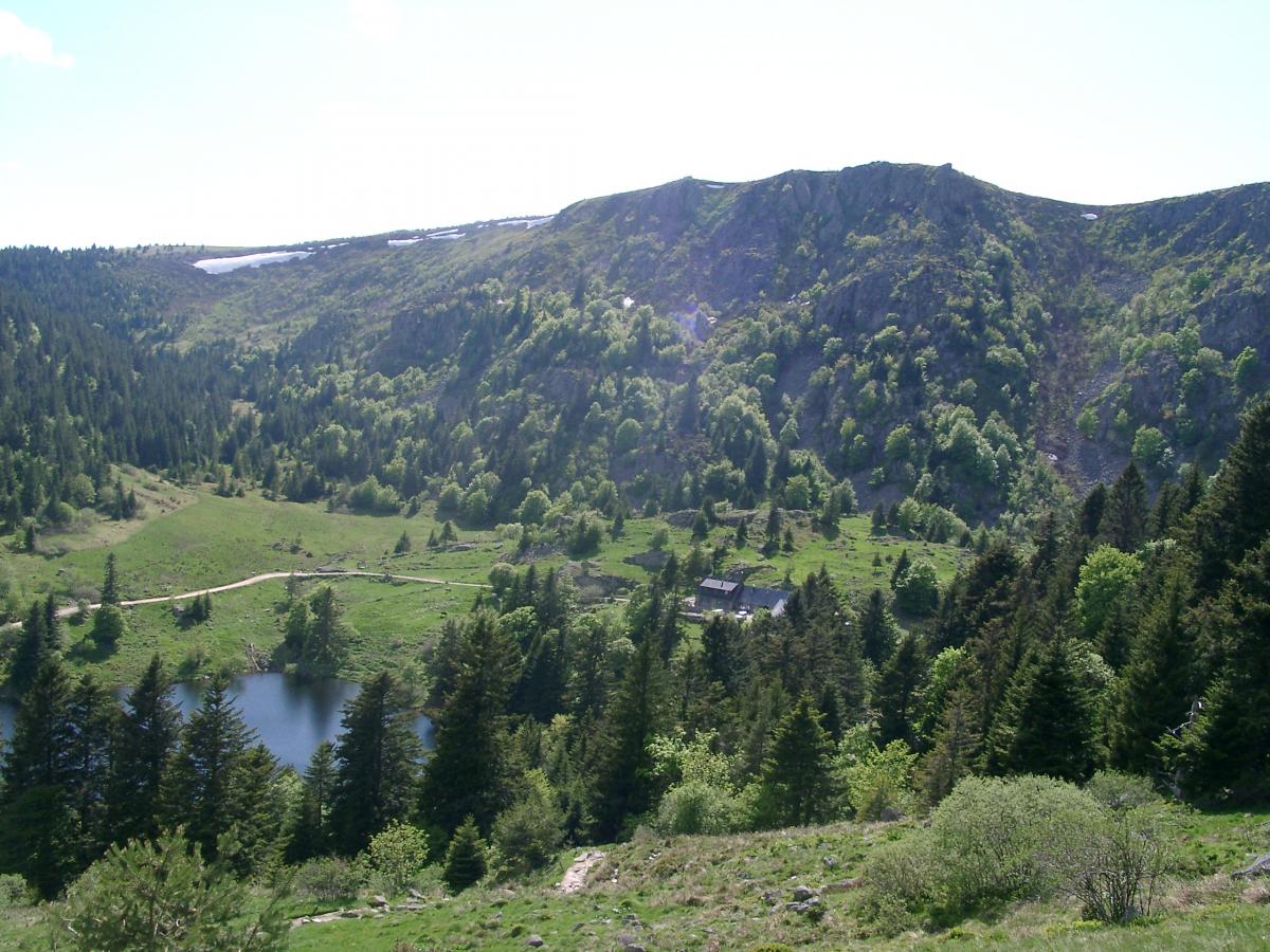 Le cirque glaciaire du Lac du Forlet, à Soultzeren