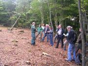 Réception chantier contrat natura 2000, Forêt communale d'Oderen